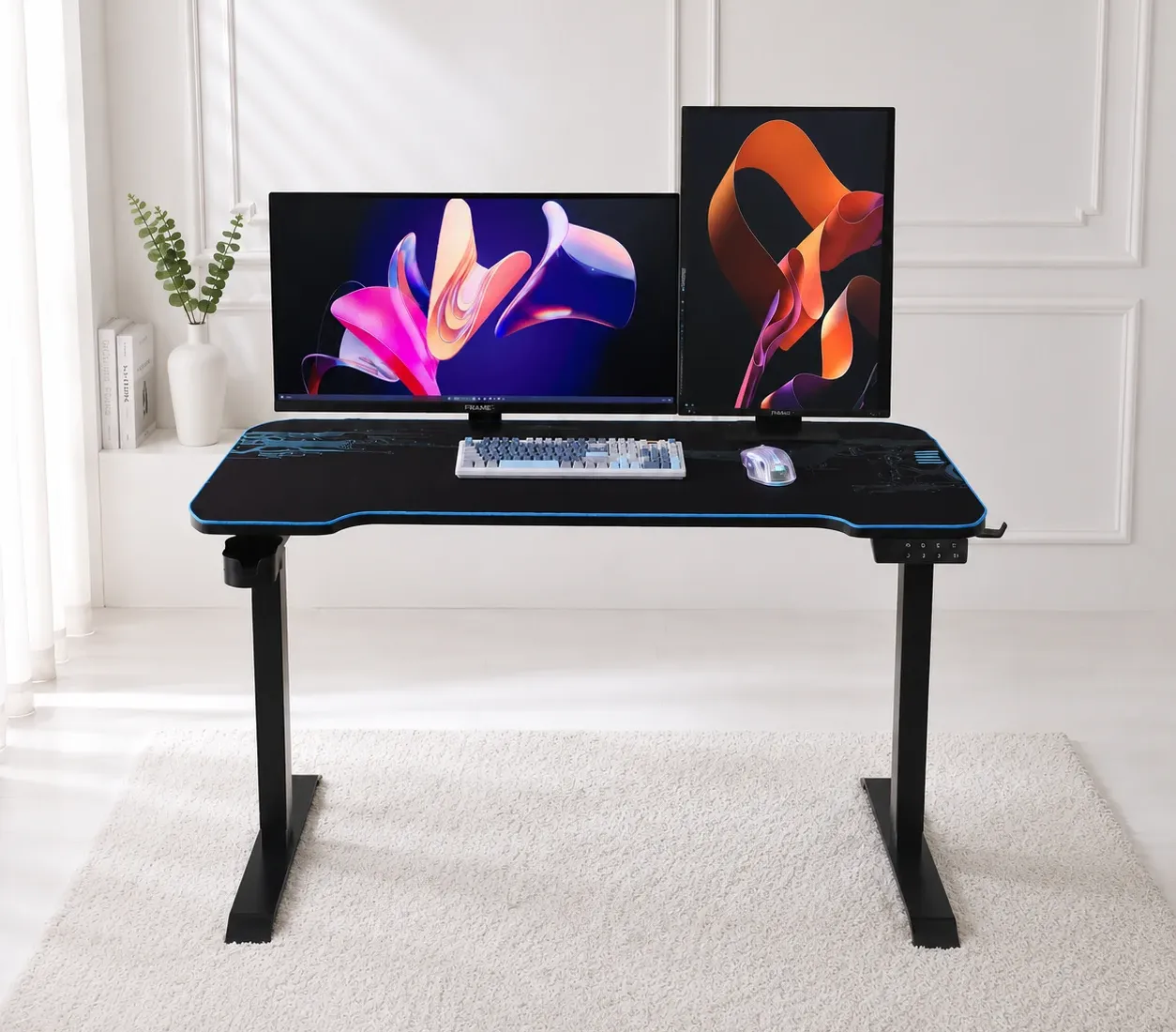 1.4m height adjustable desk